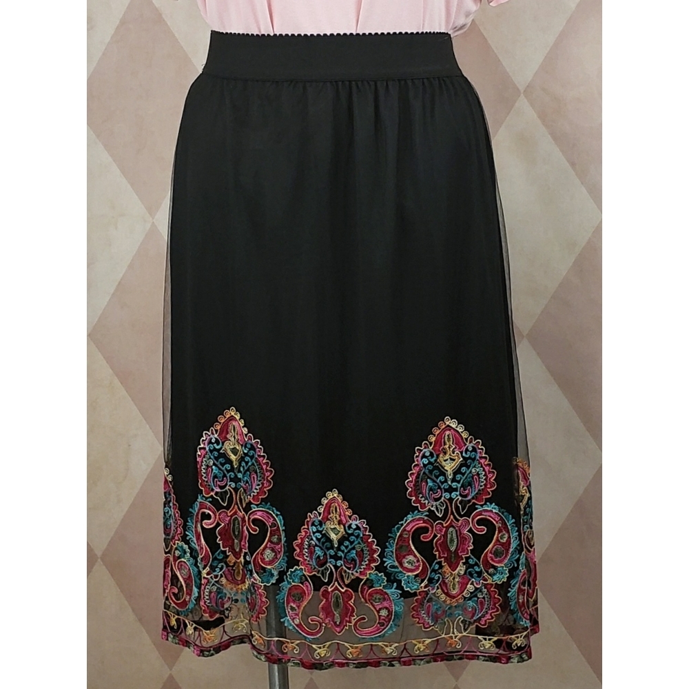 🆕️ Magic | Colorful Embroidered Skirt